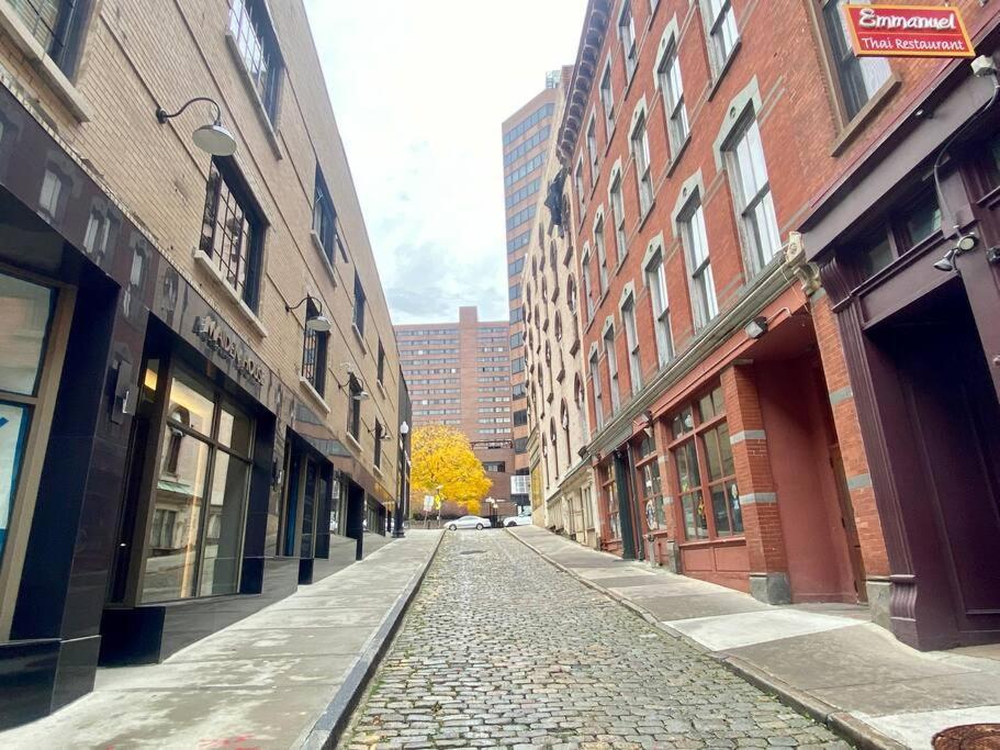 Downtown Albany 1 Bed + Workstation @ Maiden Lane Exterior foto